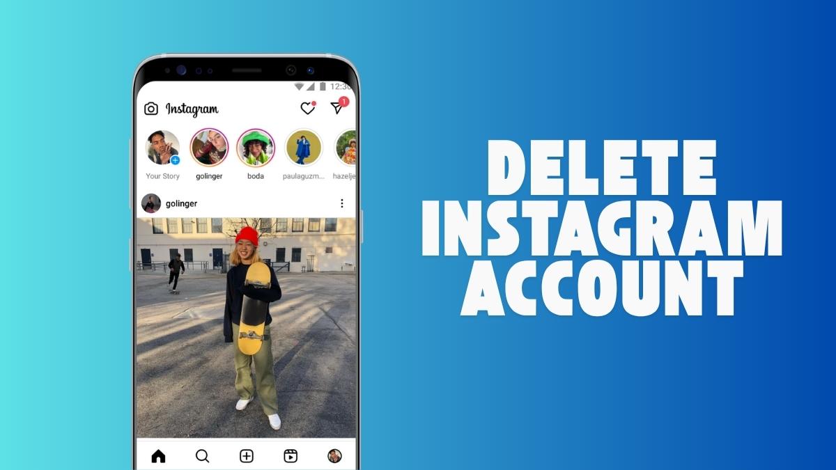 How to delete Instagram account?